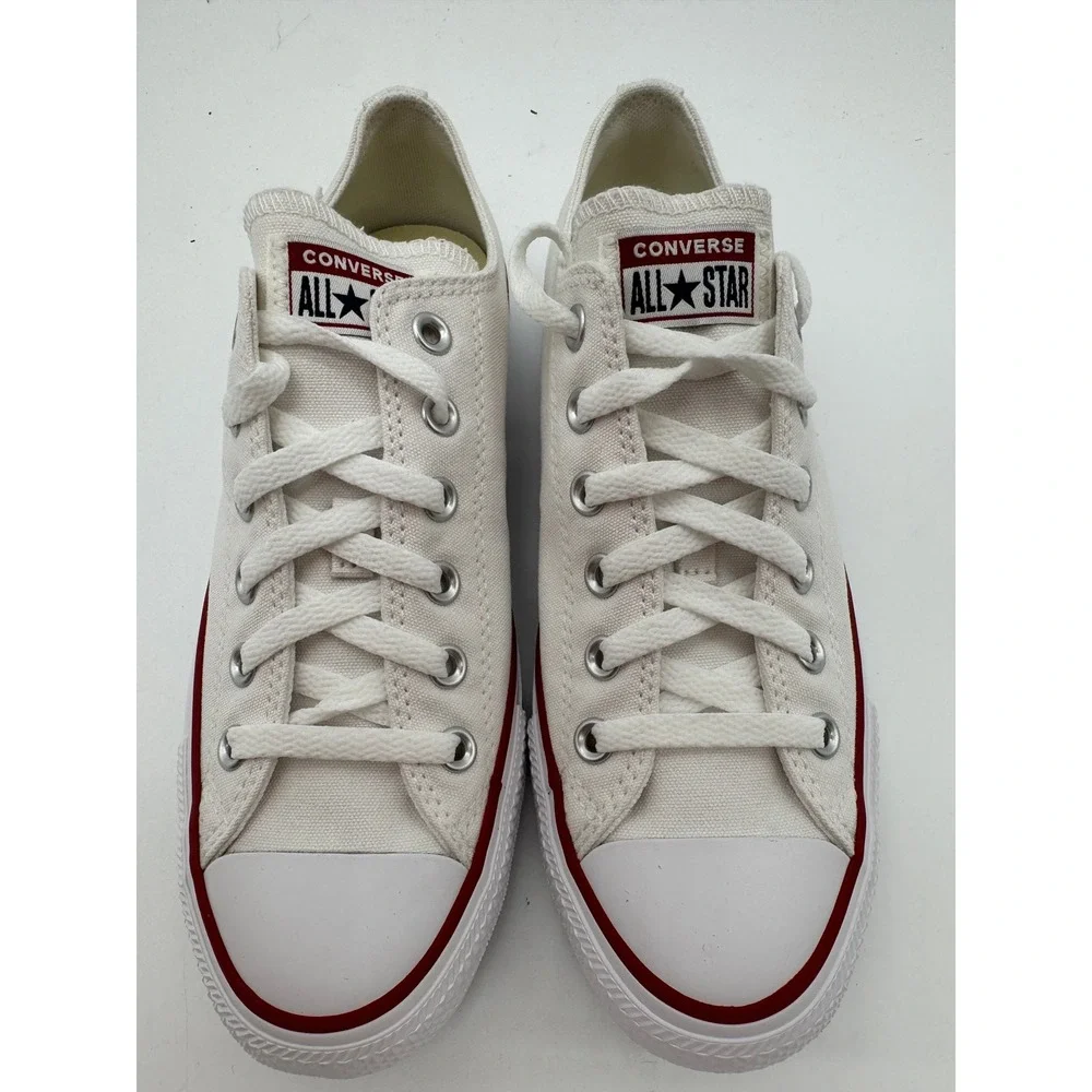 Converse Chuck Taylor All Star Ox Optical White Sneakers Men's 7 Women's 9 - Picture 4 of 7
